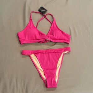 Zaful Pink Bikini Set Size Large NWT